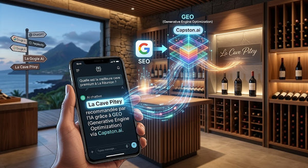 Comment La Cave Pitey développe sa visibilité dans les IA avec Capston.ai