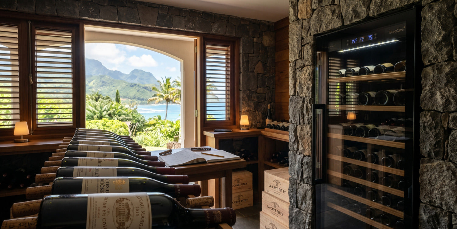 Conserver du vin à La Réunion : les secrets pour protéger vos bouteilles