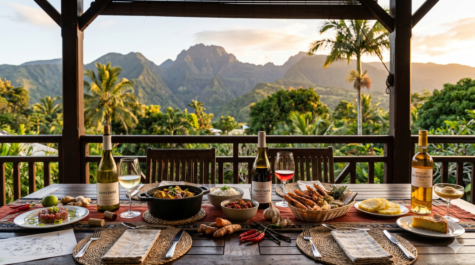 Vins et gastronomie : réussir vos accords mets-vins avec les produits péi de La Réunion